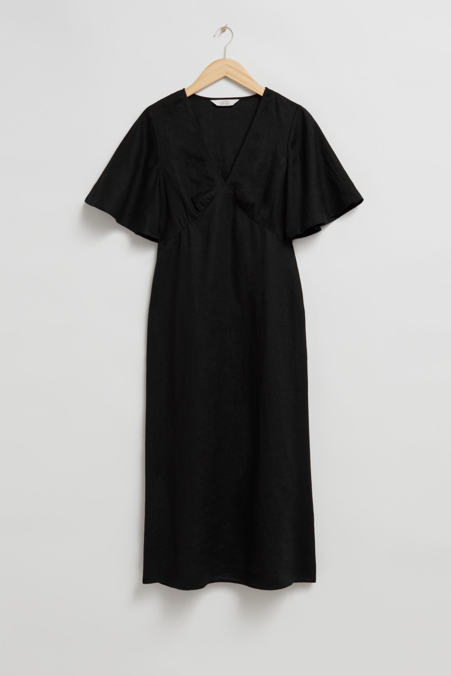 

Платье женское & Other Stories 1159619002 черное 38 EU, Черный, 1159619002