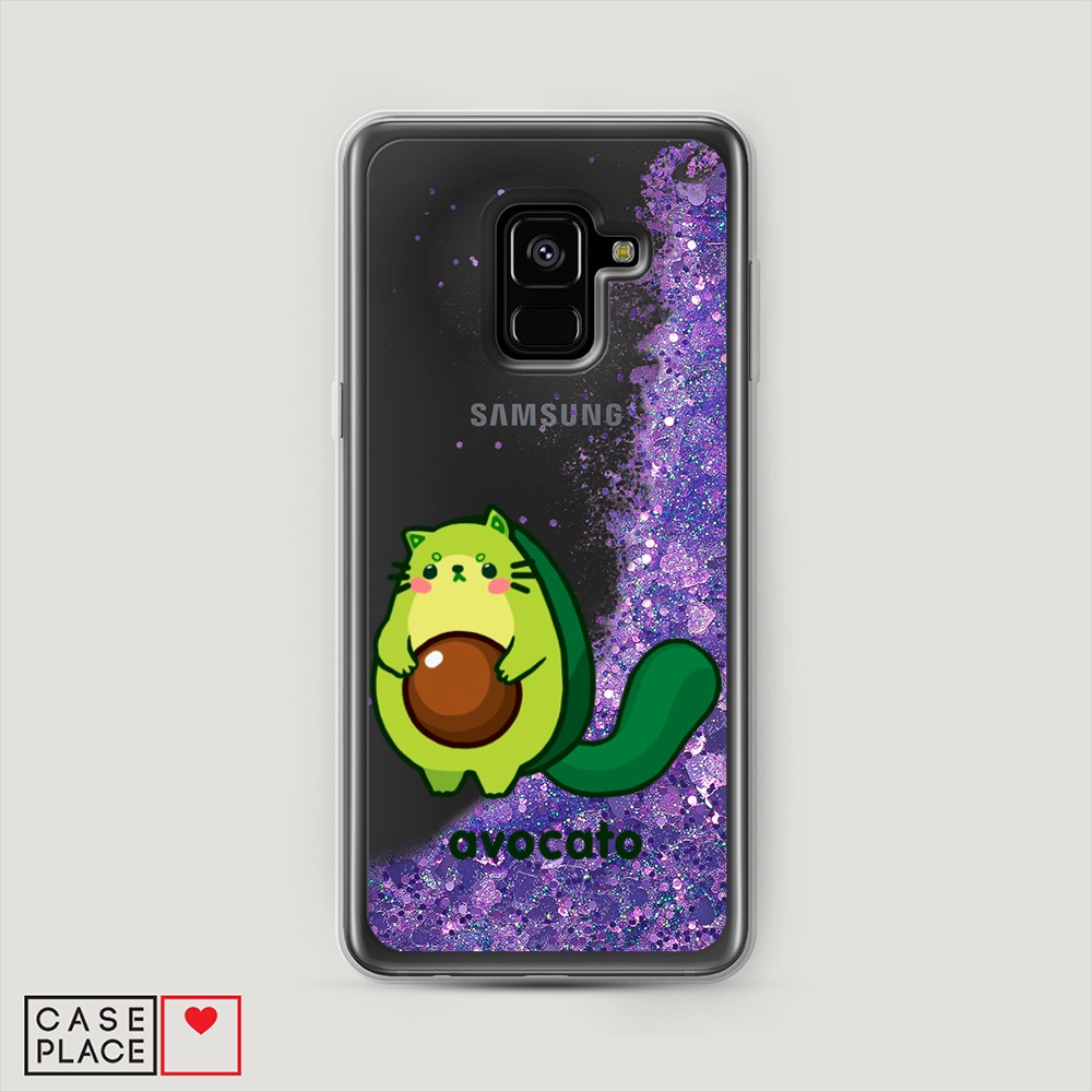 

Чехол Awog на Samsung Galaxy A8 2018 "Avocato", Разноцветный, 25492-1