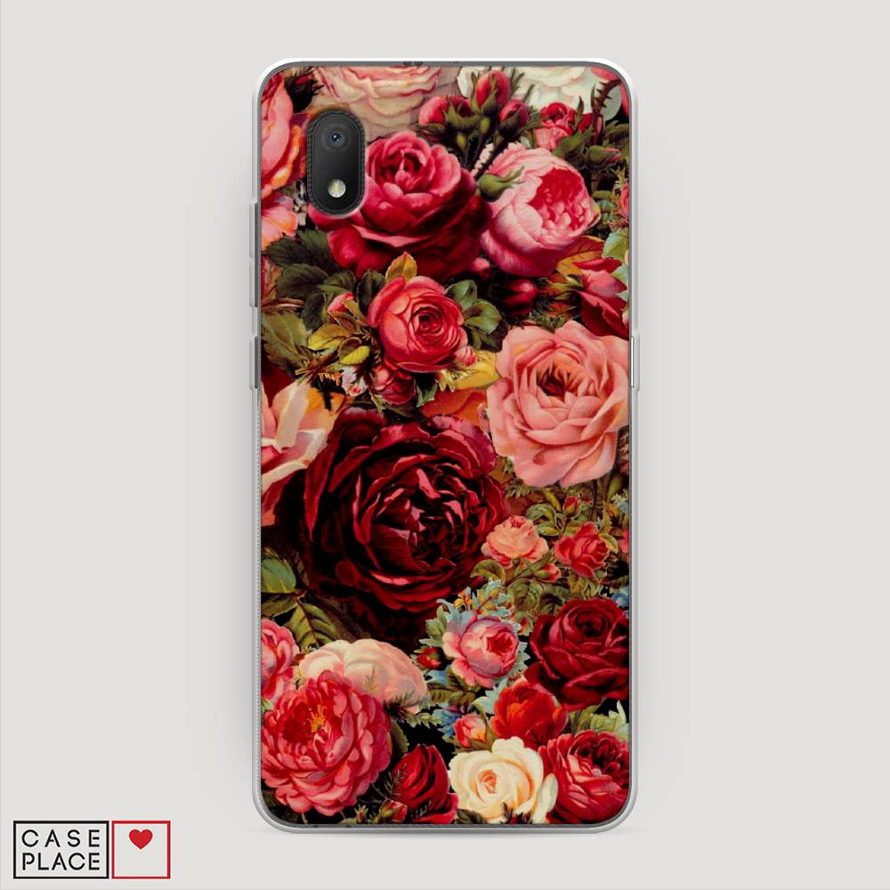 

Чехол Awog на Alcatel 1A (2020) 5002F / Алкатель 1A (2020) 5002F "Розы винтажные", 171050-8