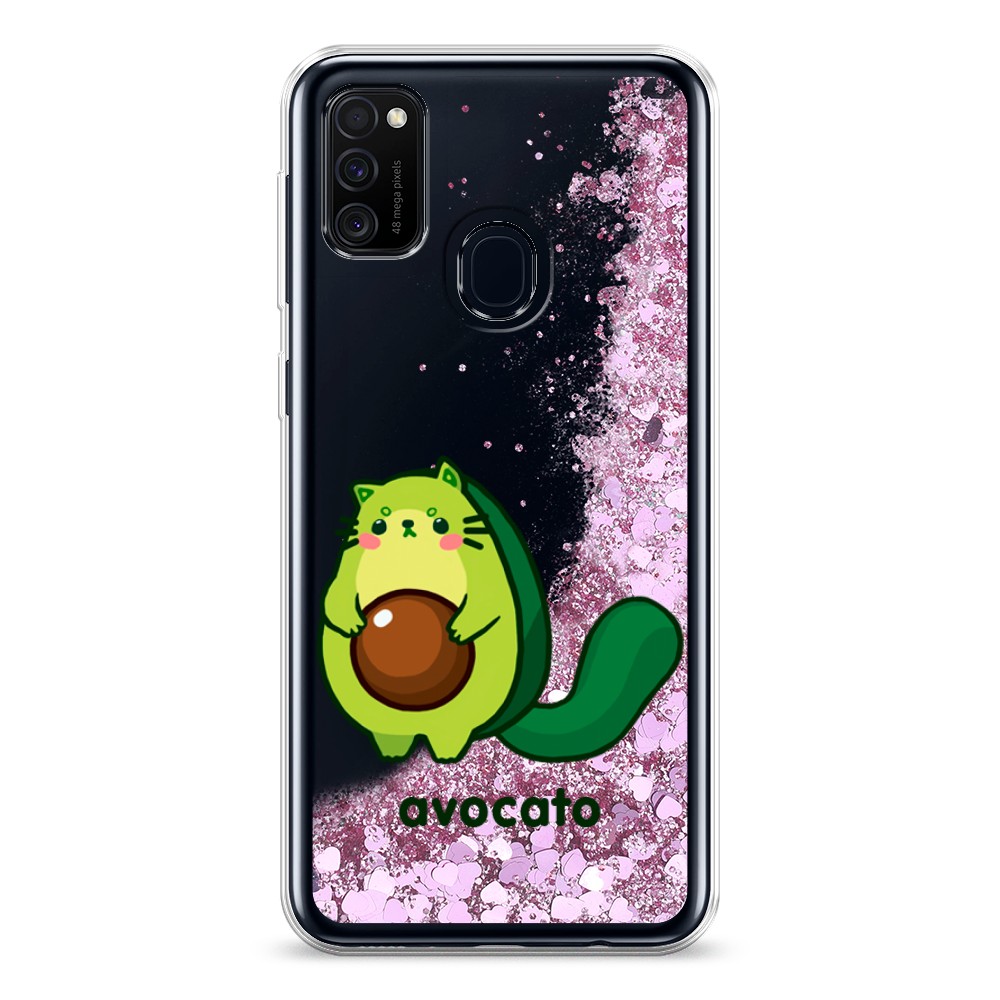 

Жидкий чехол с блестками "Avocato" на Samsung Galaxy M21, 29794-1