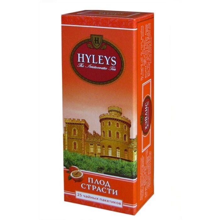 Черный чай Hyleys Плод страсти, 25 пак