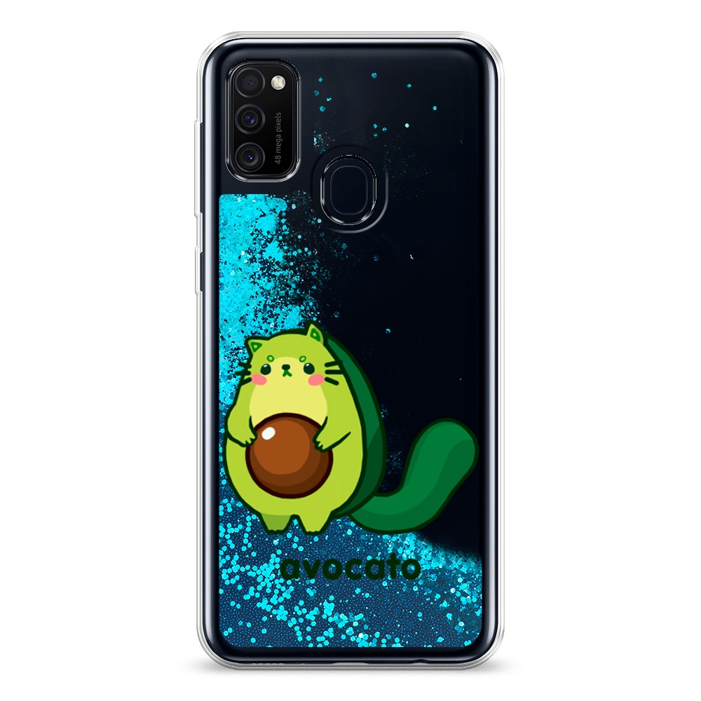 

Жидкий чехол с блестками "Avocato" на Samsung Galaxy M30s, 29893-1