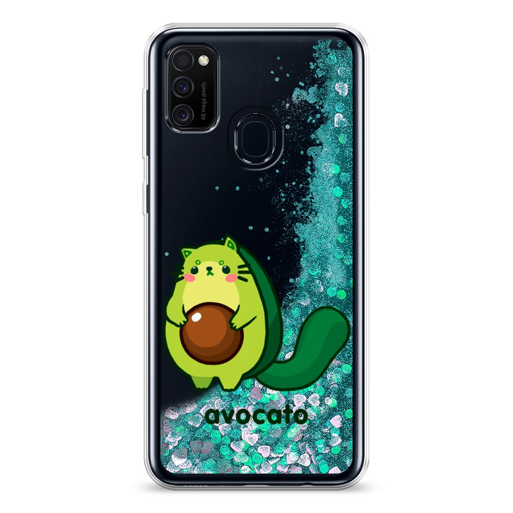

Жидкий чехол с блестками "Avocato" на Samsung Galaxy M30s, 29895-1
