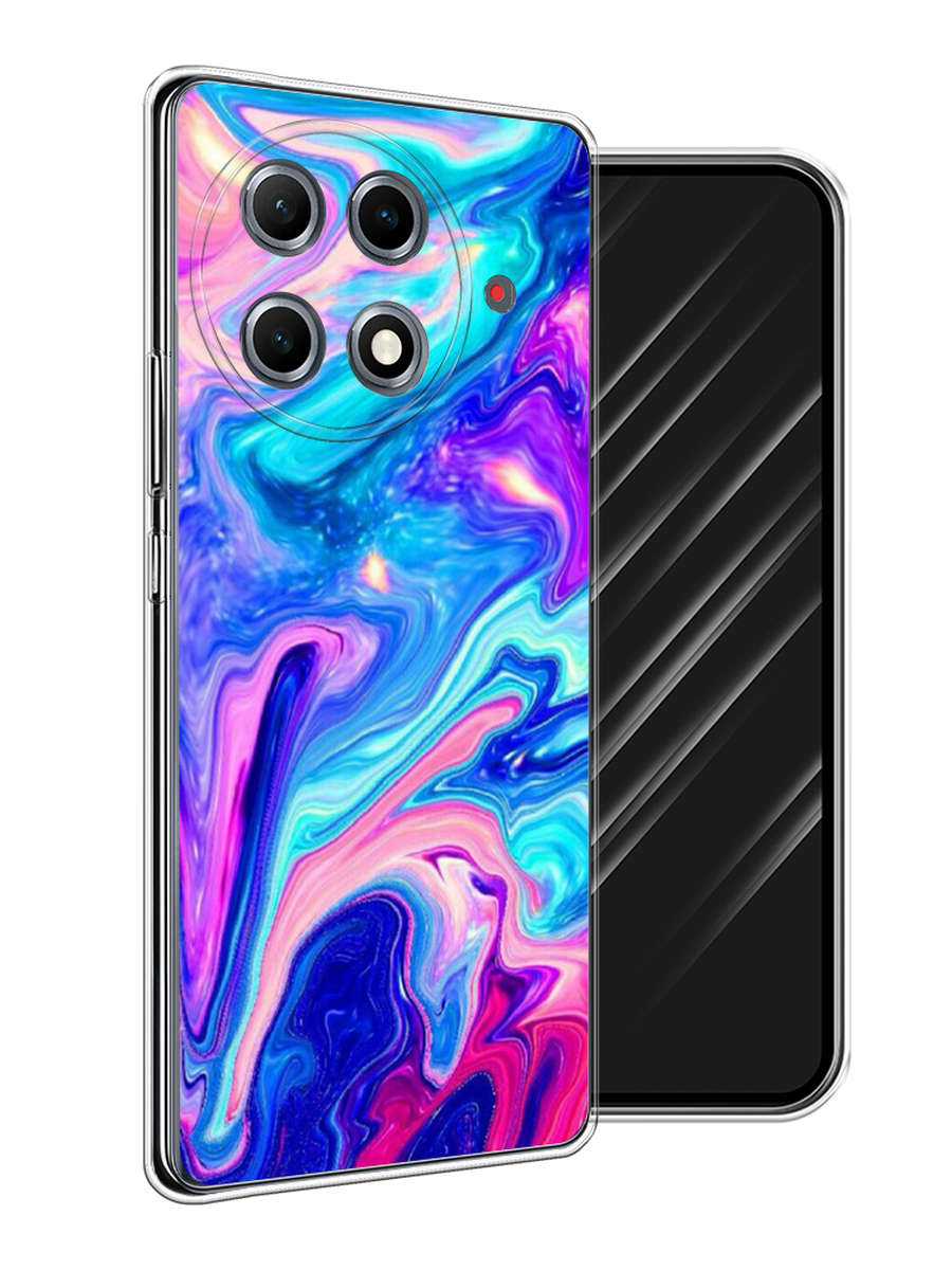 

Чехол Awog на Tecno Camon 30S Pro "Потеки краски", Розовый, 309550-1