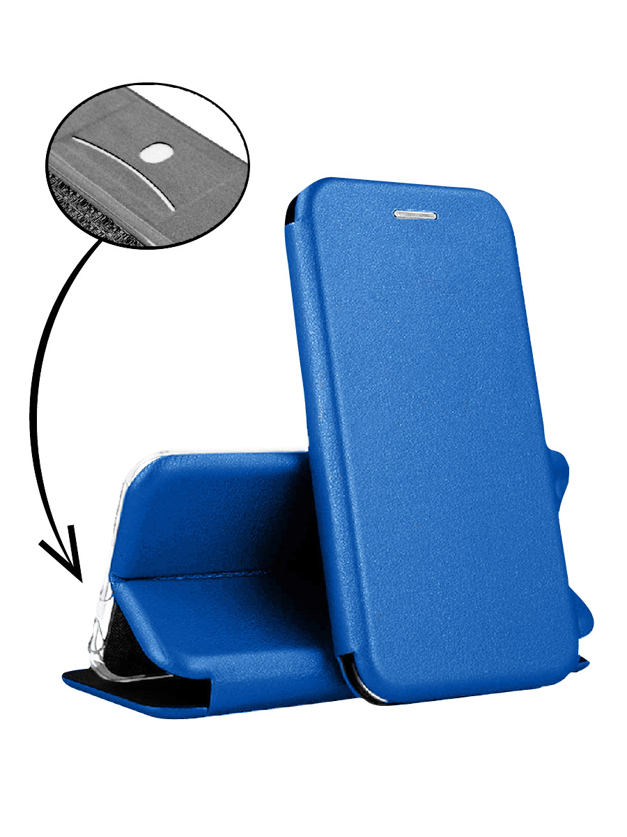 

Чехол для Xiaomi Poco X4 GT 5G защитный, противоударный, книжка, синий, ZB-XIA-X4-GT