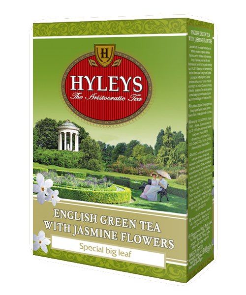 

Зеленый чай Hyleys Английский с жасмином, 100 г