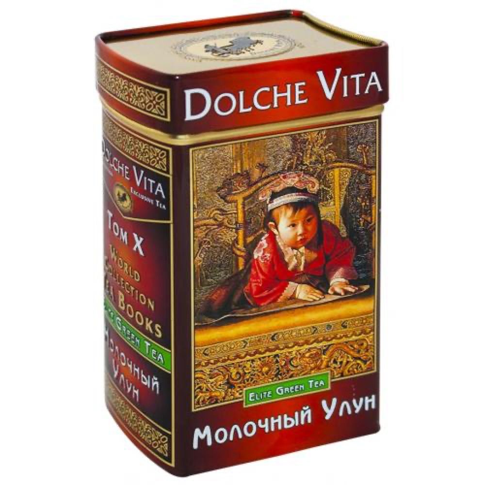 

Зеленый чай Dolche Vita Подарочная коллекция Книга Молочный улун том 10, 100 г