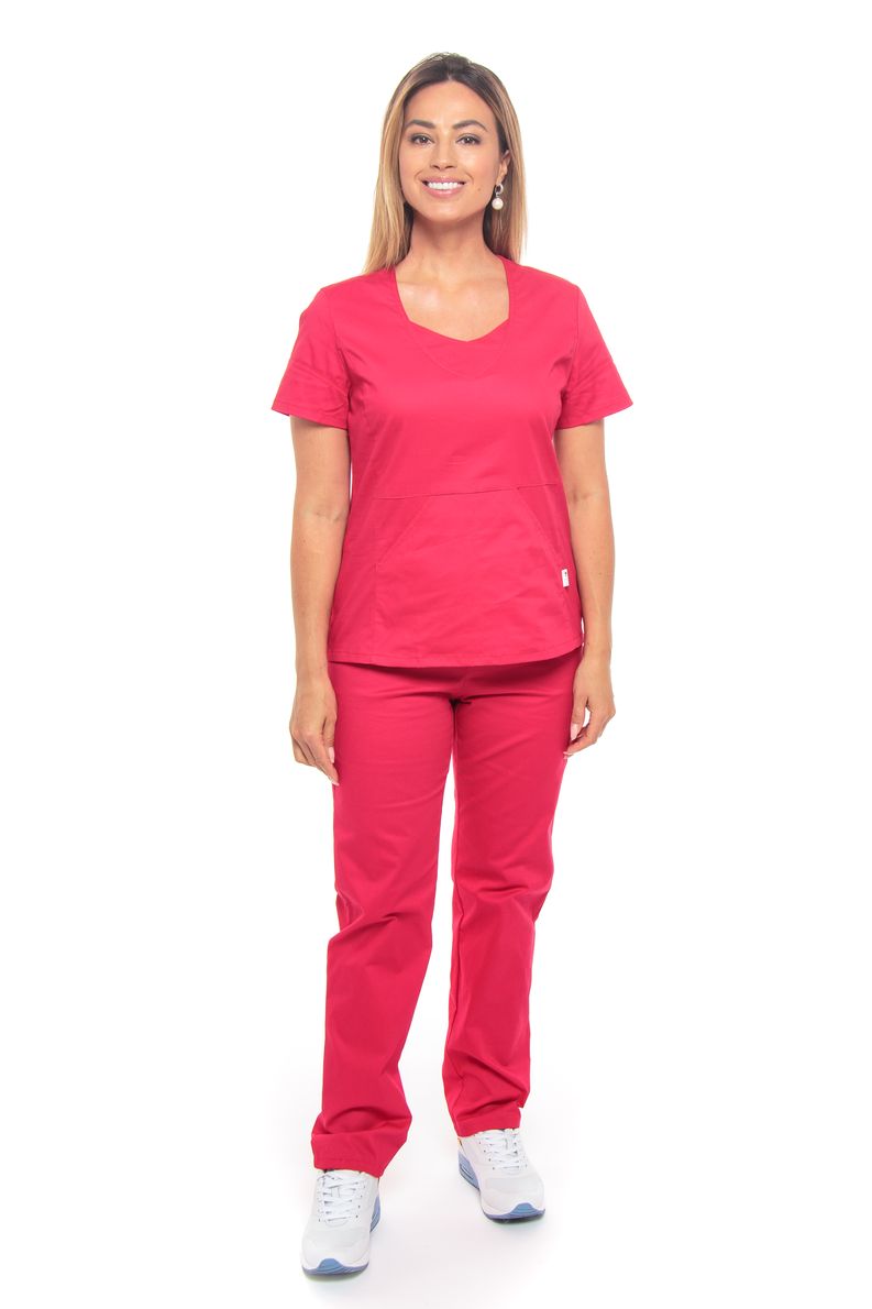 фото Костюм медицинский женский medicalwear киса 124 красный 46 ru