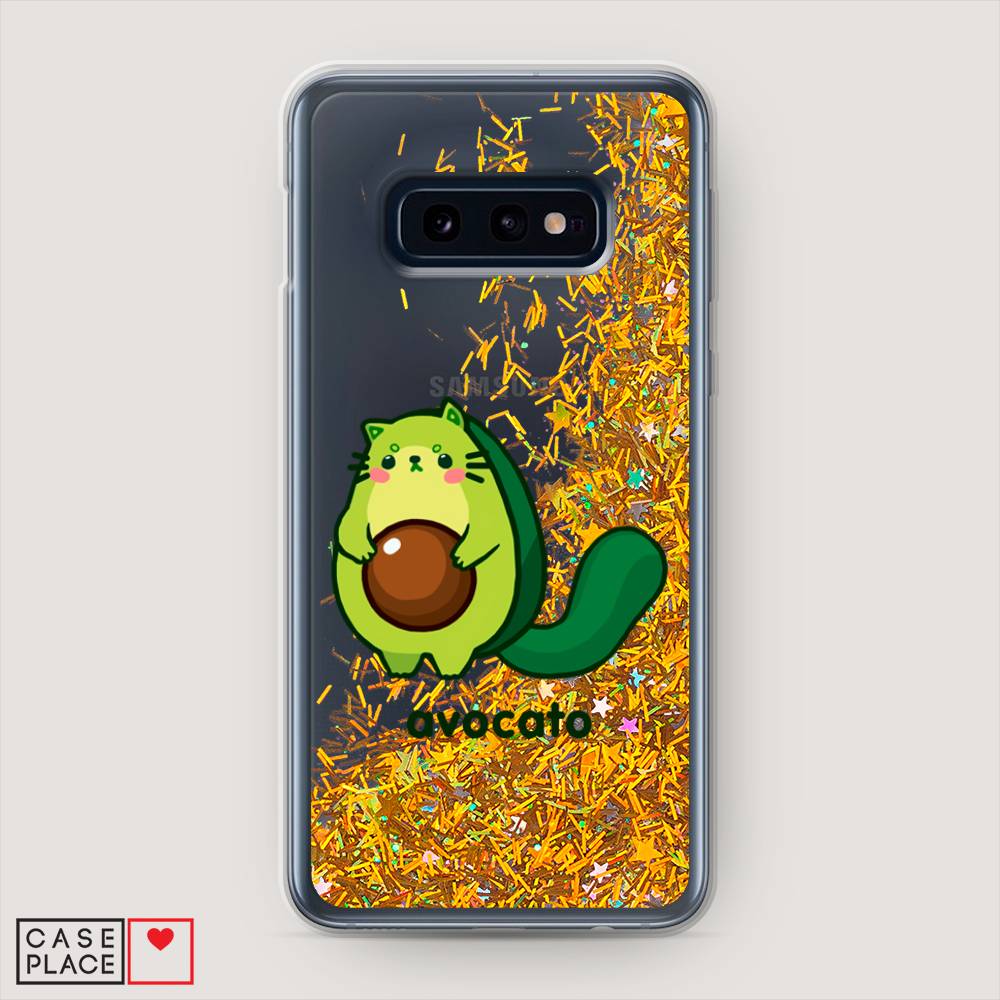 

Жидкий чехол с блестками "Avocato" на Samsung Galaxy S10E, 27290-1