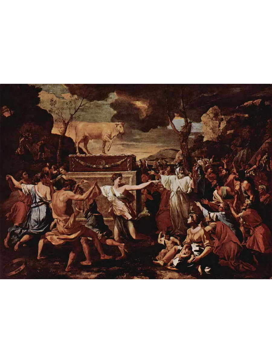 

Постер DRABS A2 Пуссен Николя Поклонение золотому тельцу