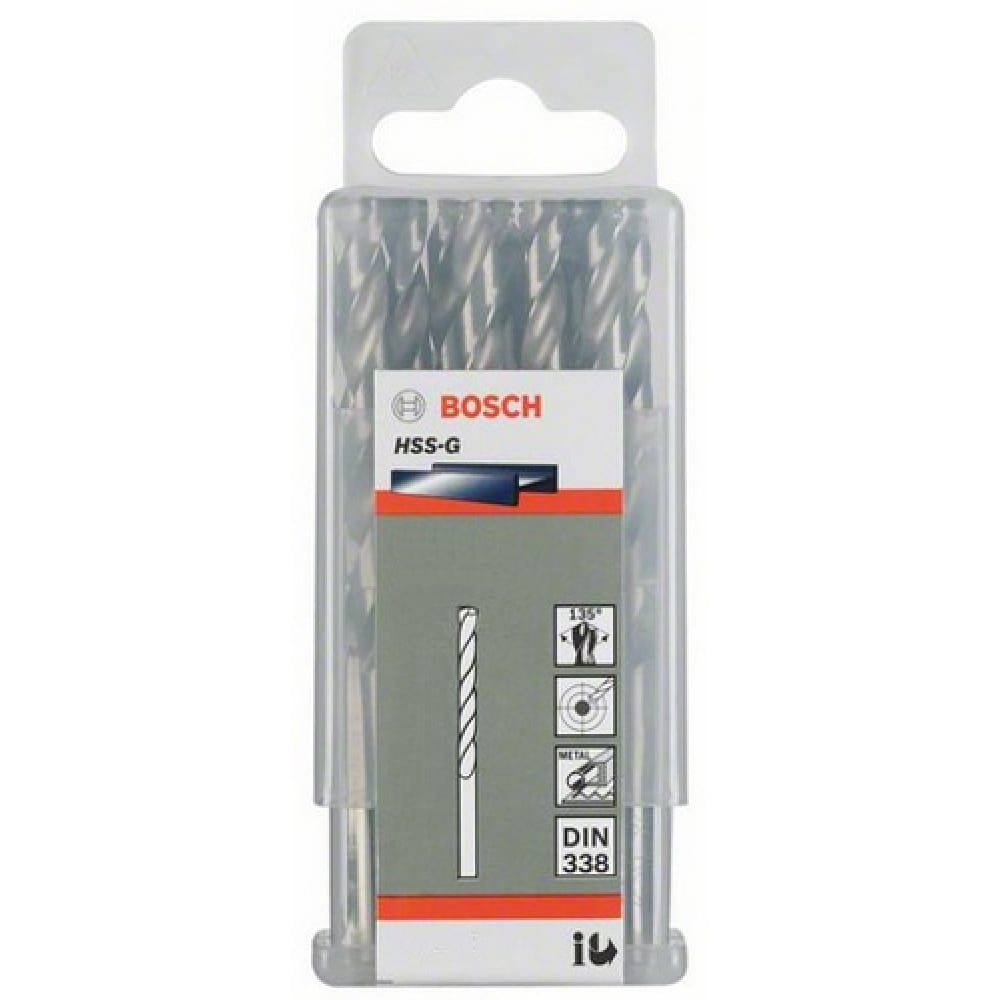 

Bosch 10 HSS-G СВЕРЛ 2, 3ММ STANDARD 2608585476