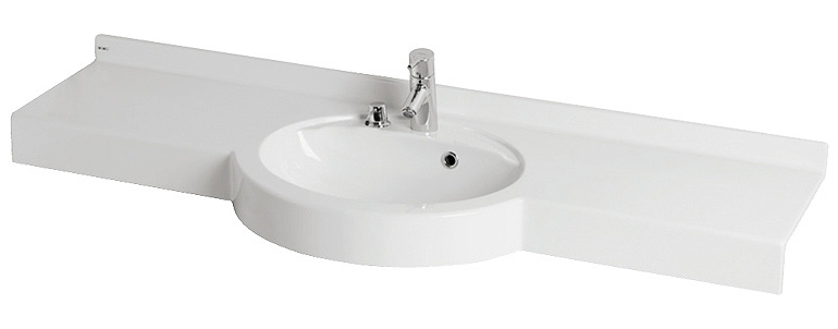 

Раковина - столешница AQUATON Отель 1500, белая (1A70133NOT010), Белый