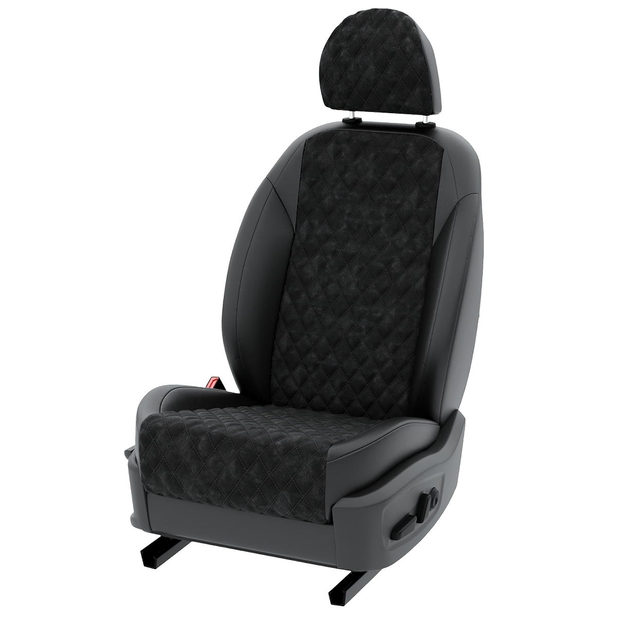 

Чехлы Автолето для Шевроле Эпика седан черный алькантара с ромбом LA861C6, 81