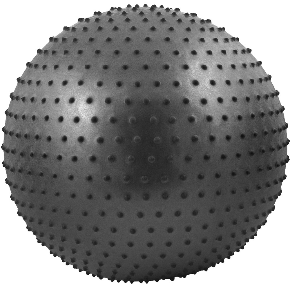 фото Мяч массажный спортекс fbm-65-8 черный, 65 см