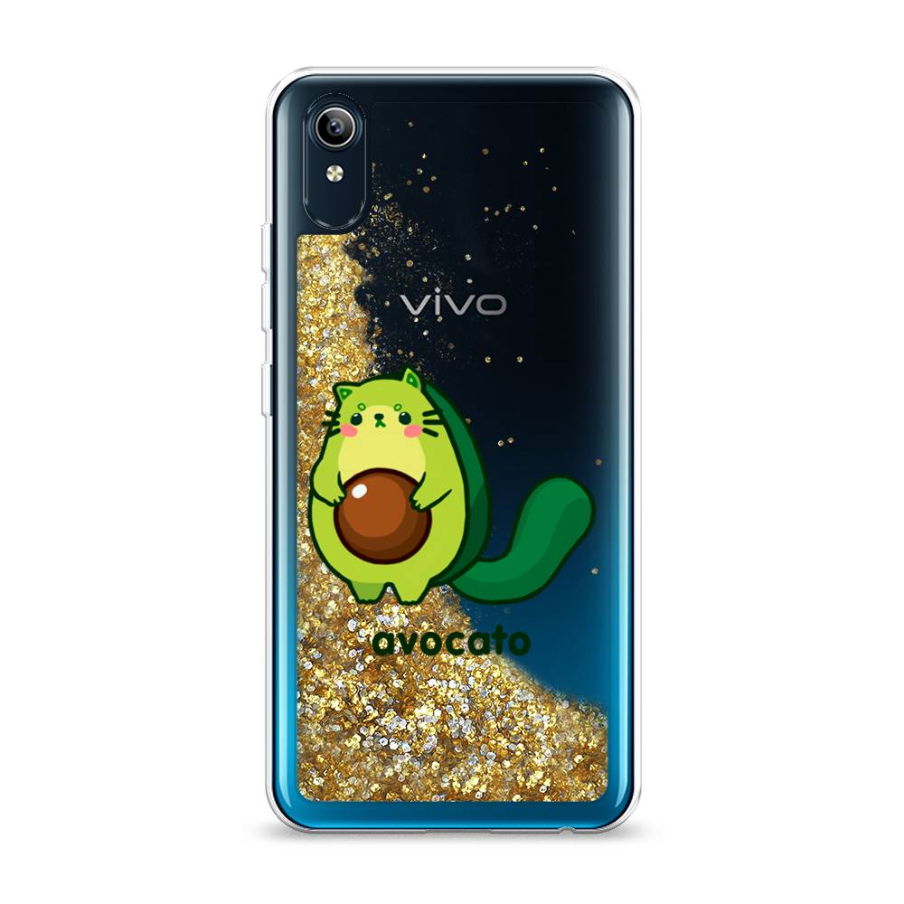 

Жидкий чехол с блестками "Avocato" на Vivo Y91c, 262890-1