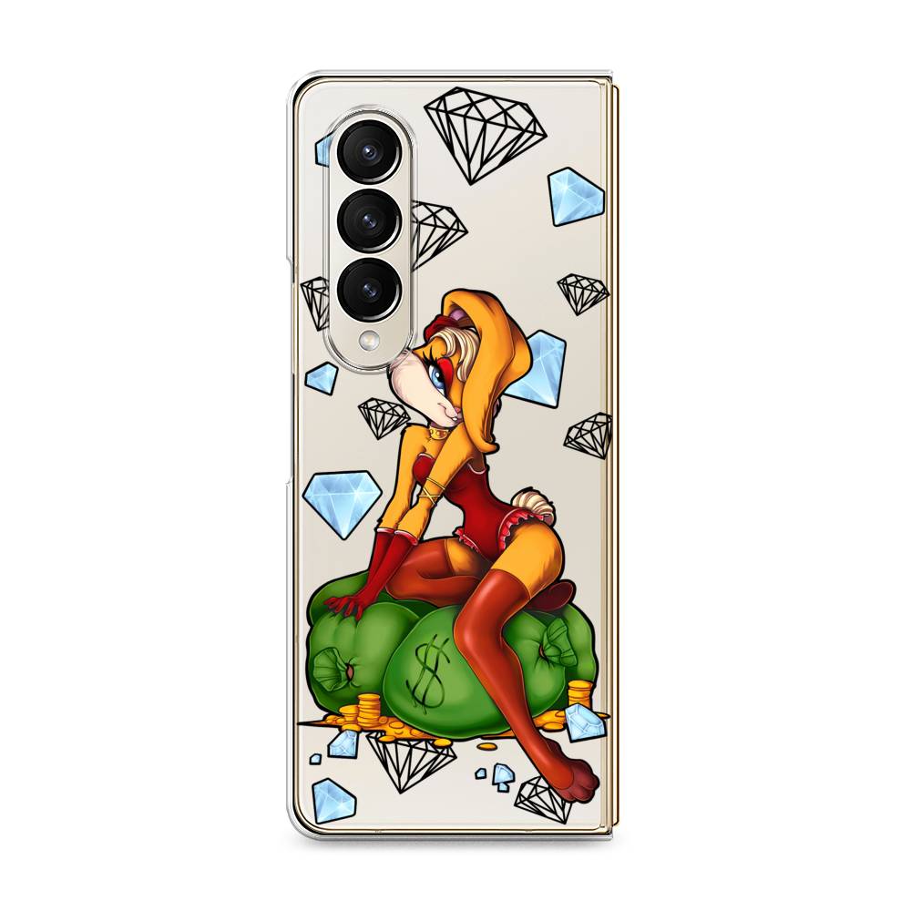 

Чехол на Samsung Galaxy Z Fold 4 "Лола Банни с бриллиантами", Красный;оранжевый;зеленый, 2106950-6