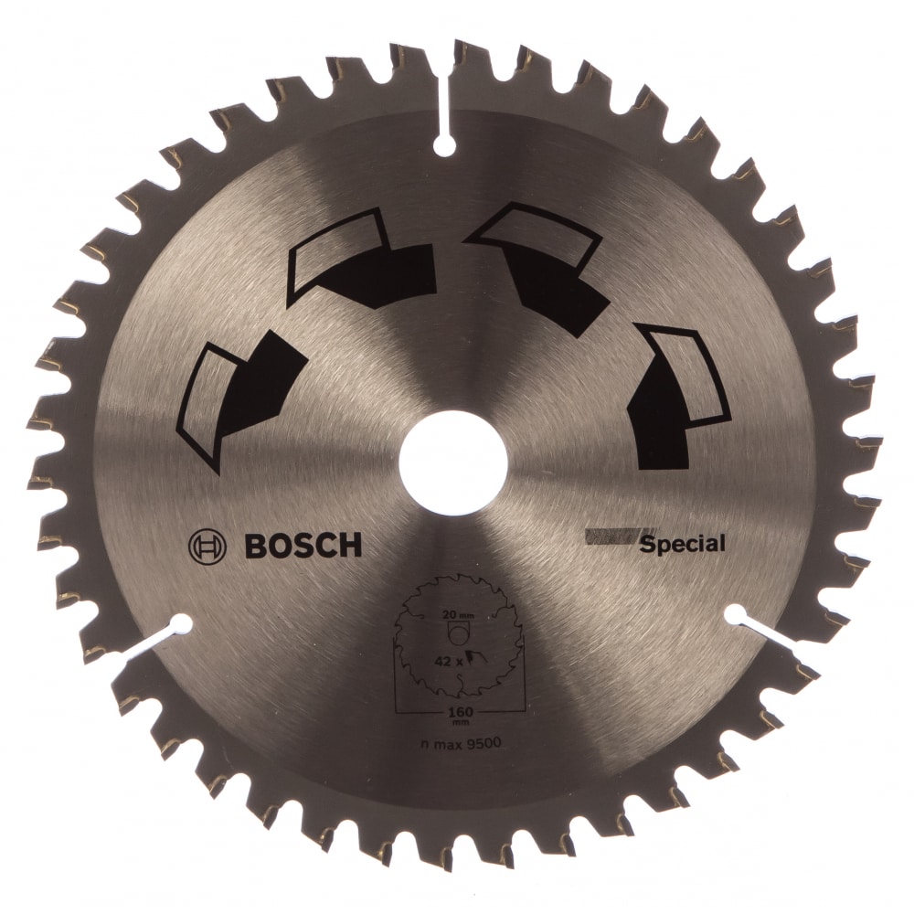 

Bosch ЦИРКУЛЯРНЫЙ ДИСК 160x20 42 SPECIAL DIY 2609256887