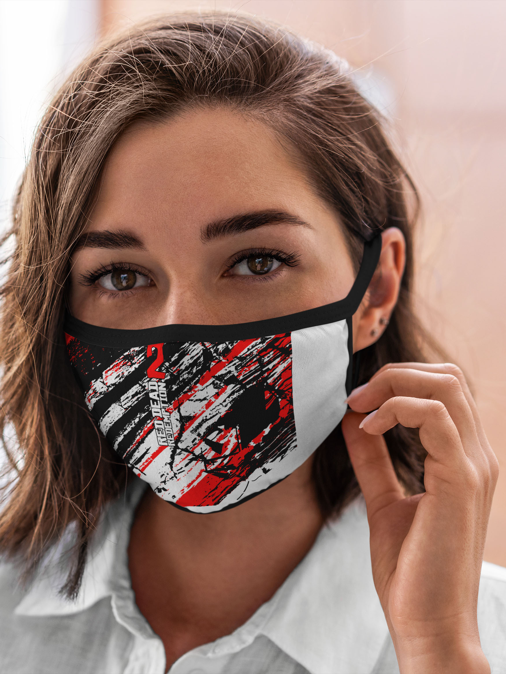 

Многоразовая маска унисекс Burnettie Red Dead Redemption 2, Разноцветный, Red Dead Redemption 2