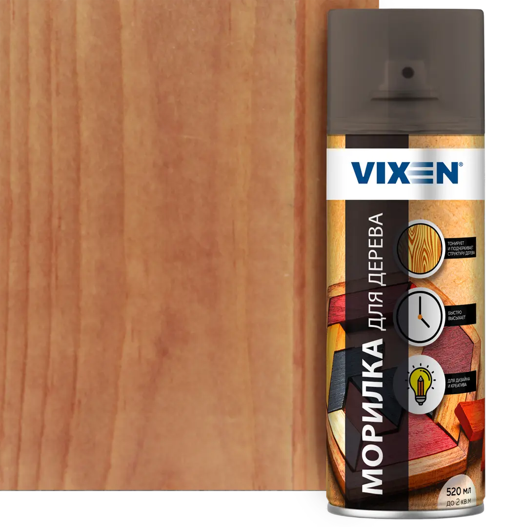 Морилка для дерева Vixen 520 мл цвет орех морилка для дерева profilux 0 5 л орех