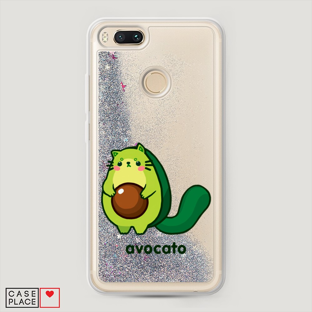 

Жидкий чехол с блестками "Avocato" на Xiaomi Mi 5X