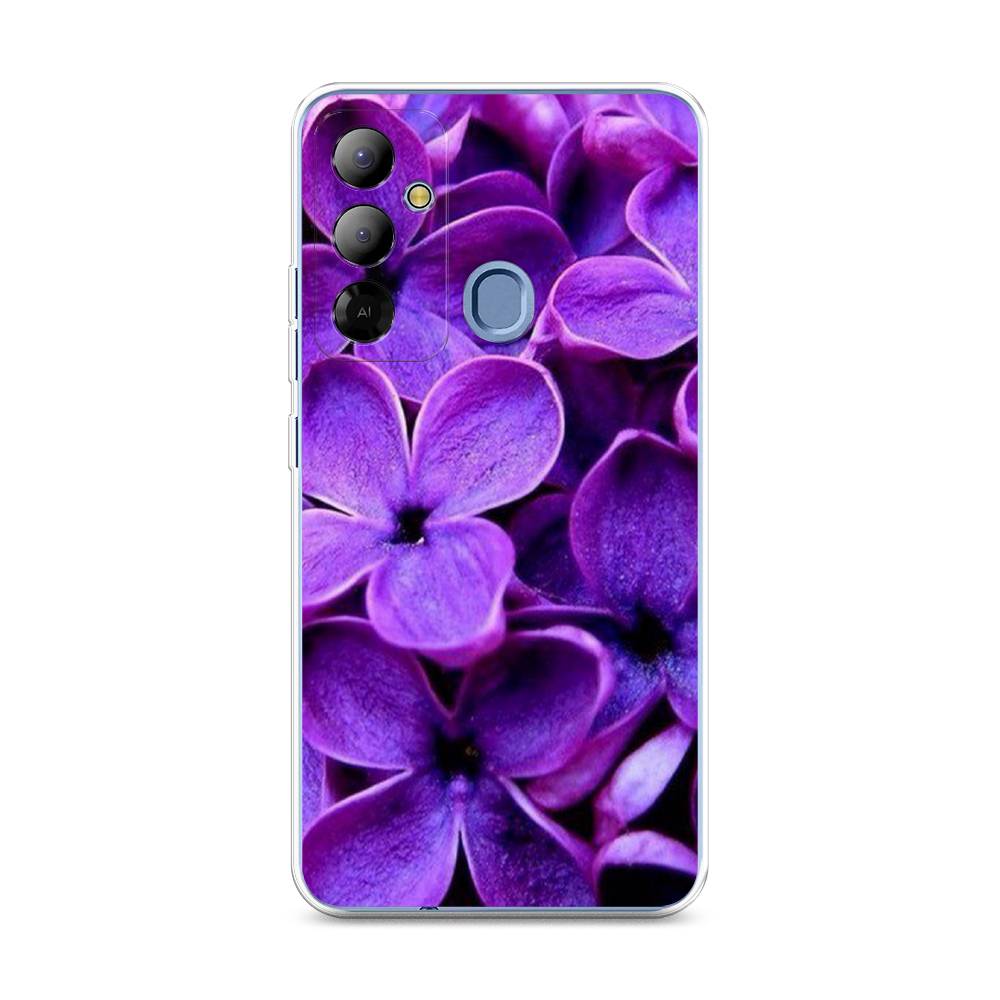 

Чехол Awog на Tecno Pop 6 Go "Сирень крупная", 302950-8