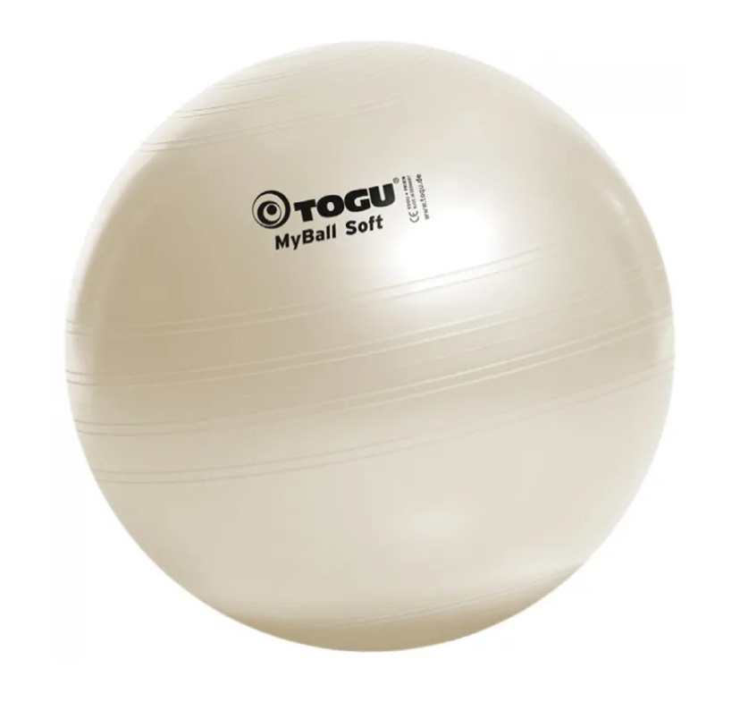 фото Мяч без массажного эффекта togu my ball soft белый, 65 см