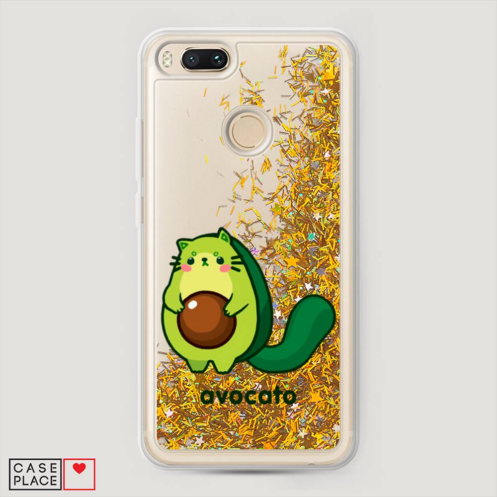 

Жидкий чехол с блестками "Avocato" на Xiaomi Mi A1, 32690-1