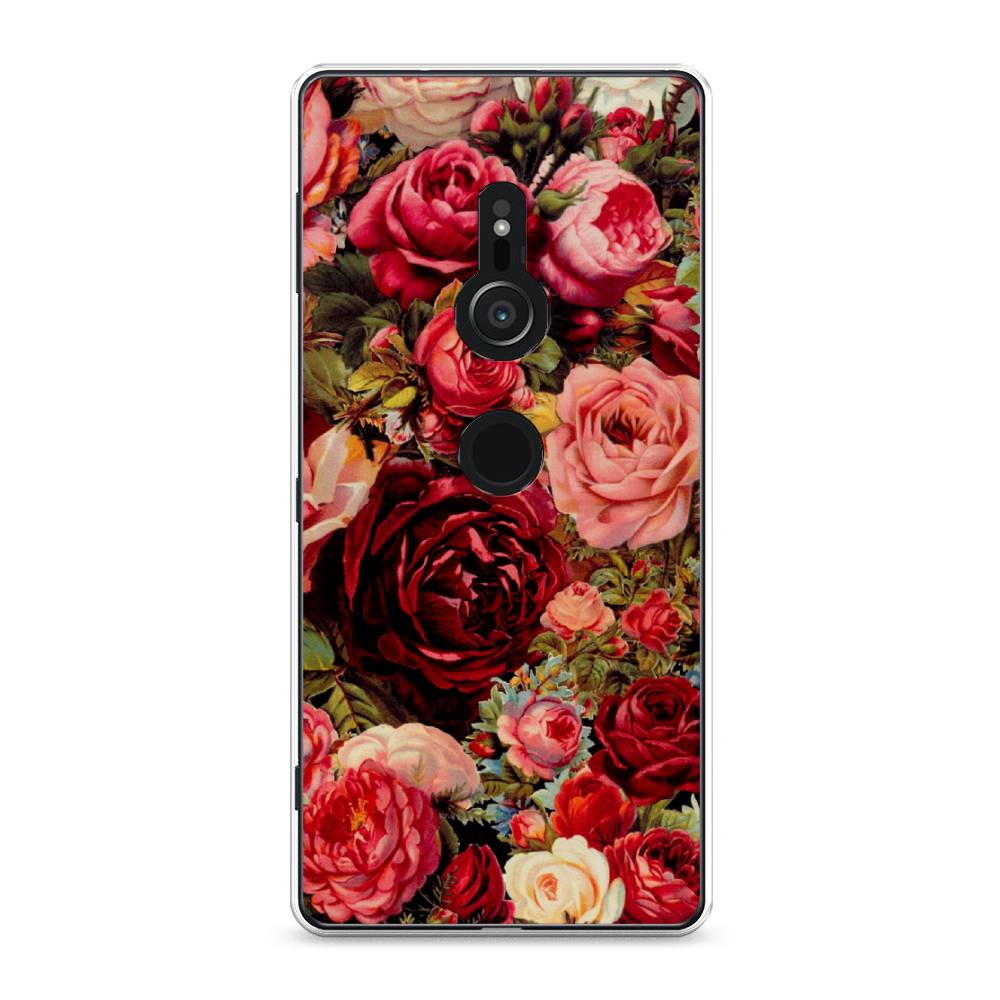 

Чехол Awog "Розы винтажные" для Sony Xperia XZ2, 52850-8
