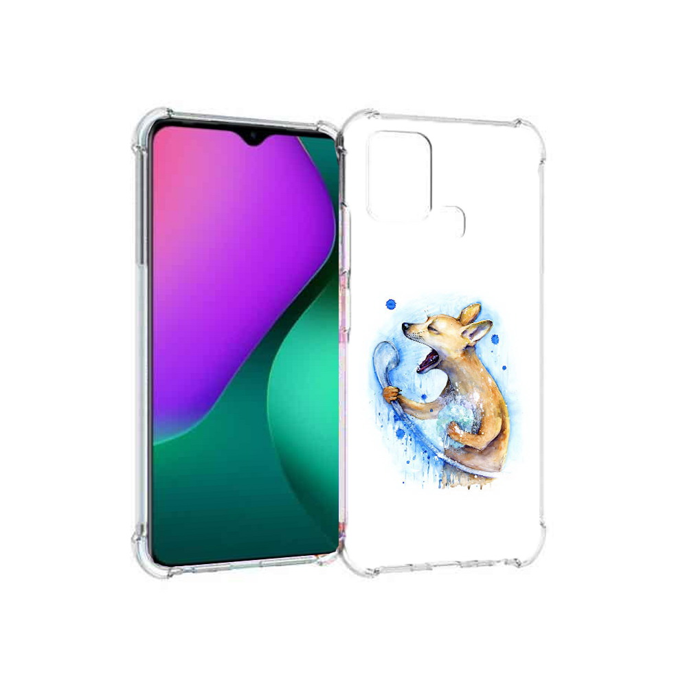 

Чехол MyPads Tocco для Infinix Hot 10 Play пение в душе, Прозрачный, Tocco