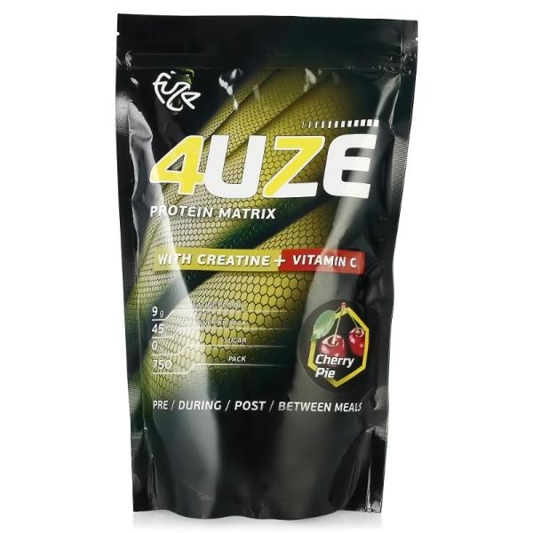 Мультикомпонентный протеин PureProtein FUZE + BCAA Вишневый пирог 750г