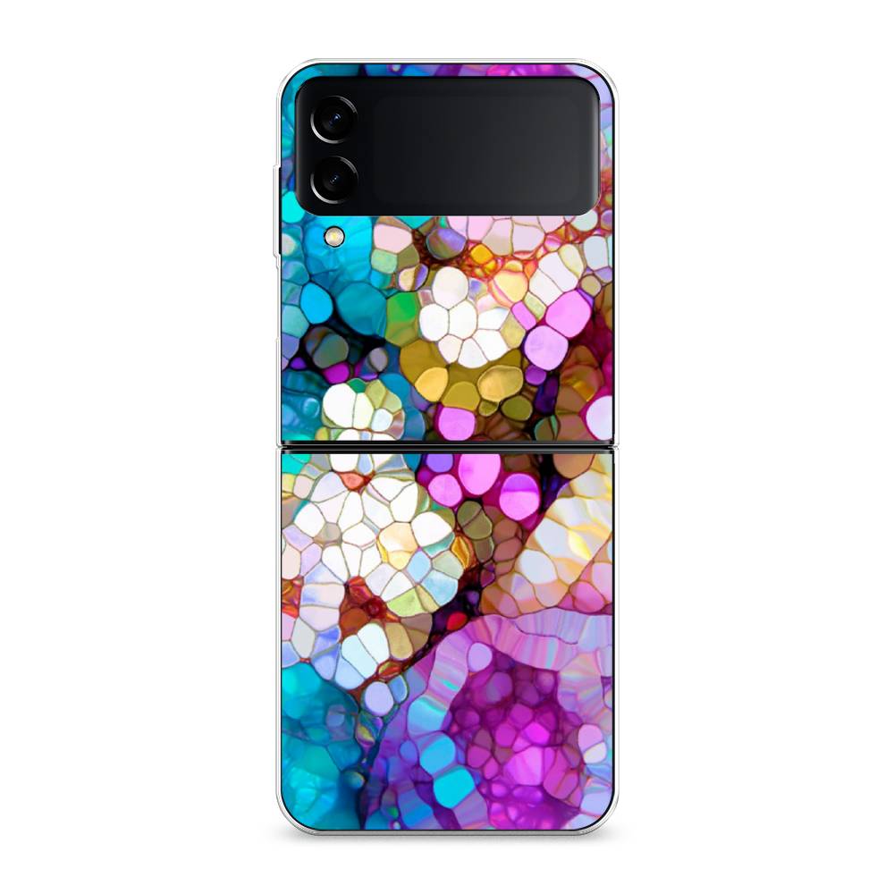 

Чехол Awog на Samsung Galaxy Z Flip 3 / Самсунг Z Flip 3 "Калейдоскоп", 2103750-3