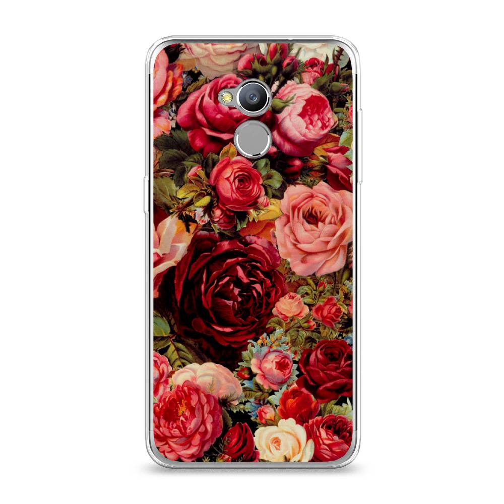 

Чехол Awog на ZTE Blade V7 Lite / ЗТЕ Блэйд V7 Lite "Розы винтажные", 130450-8