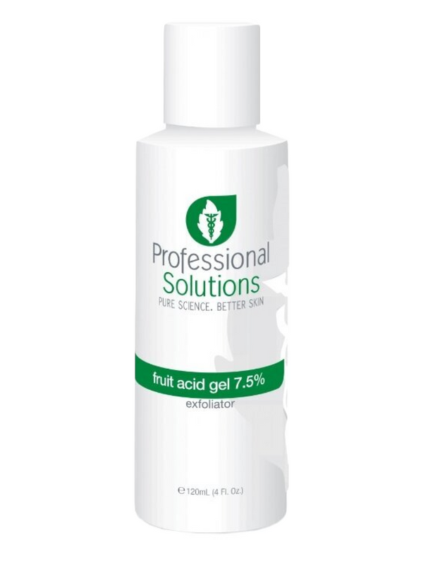 фото Гель с фруктовой кислотой 7,5% fruit acid gel exfoliator 7,5% 120 мл professional solutions