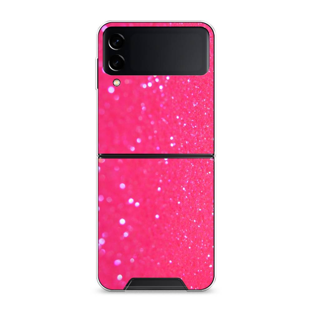 

Чехол Awog "Малиновые блестки рисунок" для Samsung Galaxy Z Flip 3