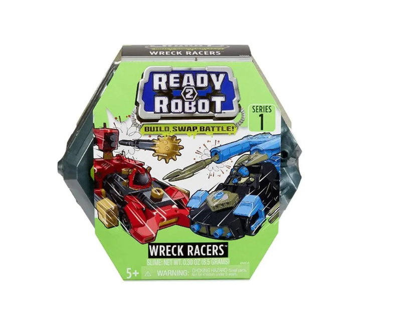 Игровой набор Ready2Robot BUILO SWAP BATTLE Wreck Racers