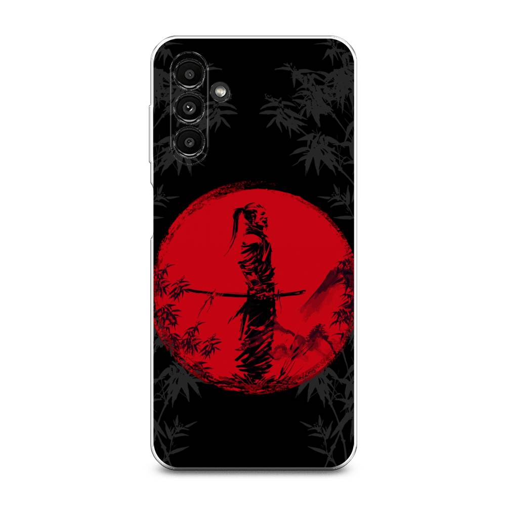

Чехол на Samsung Galaxy A14 5G "Самурай на красном фоне", Черный;красный;серый, 2107250-4