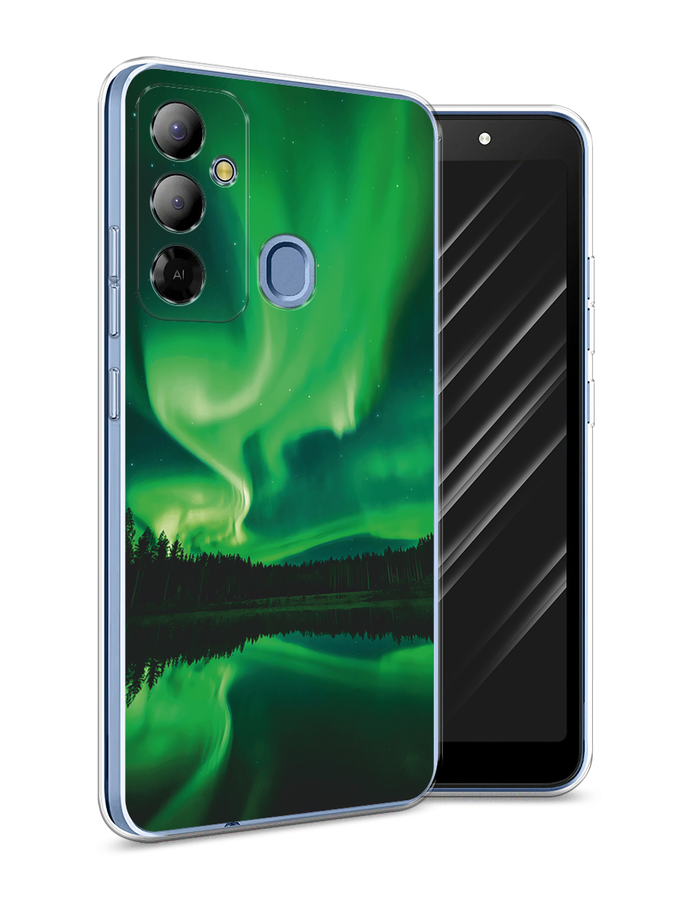 

Чехол Awog на Tecno Pop 6 Go "Ночные пейзажи 7", Зеленый;черный, 302950-4