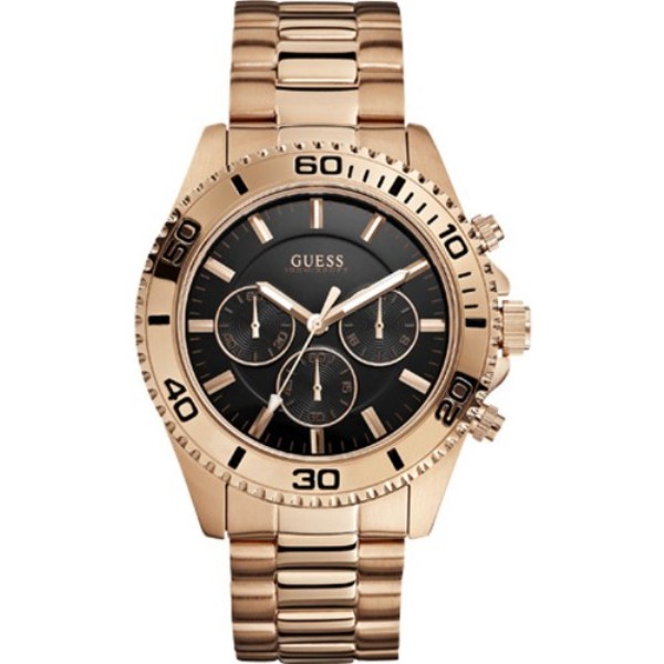 фото Наручные часы мужские guess w0170g3 золотистые