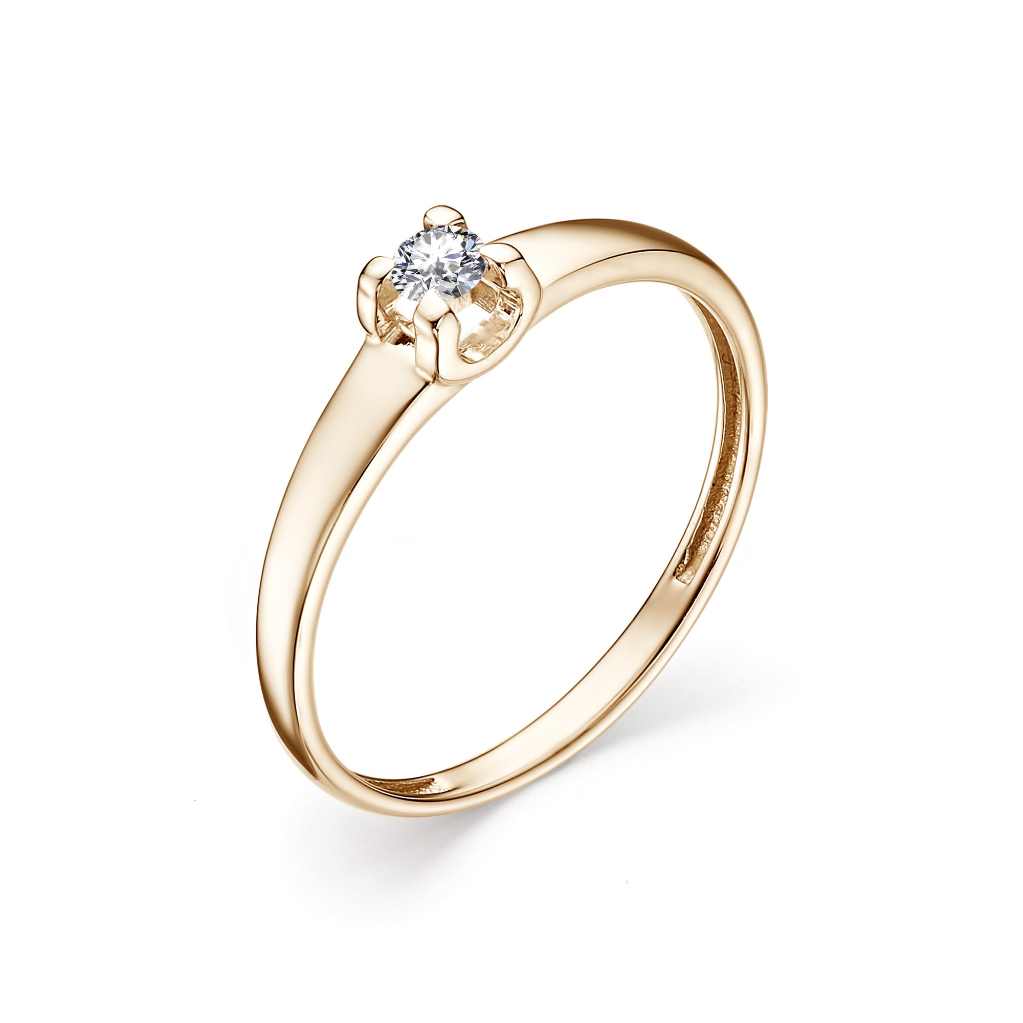 

Кольцо из серебра с фианитом р.17,5 АЛЬКОР 01-0879/ПЗКЦ-00, 01-0879/ПЗКЦ-00