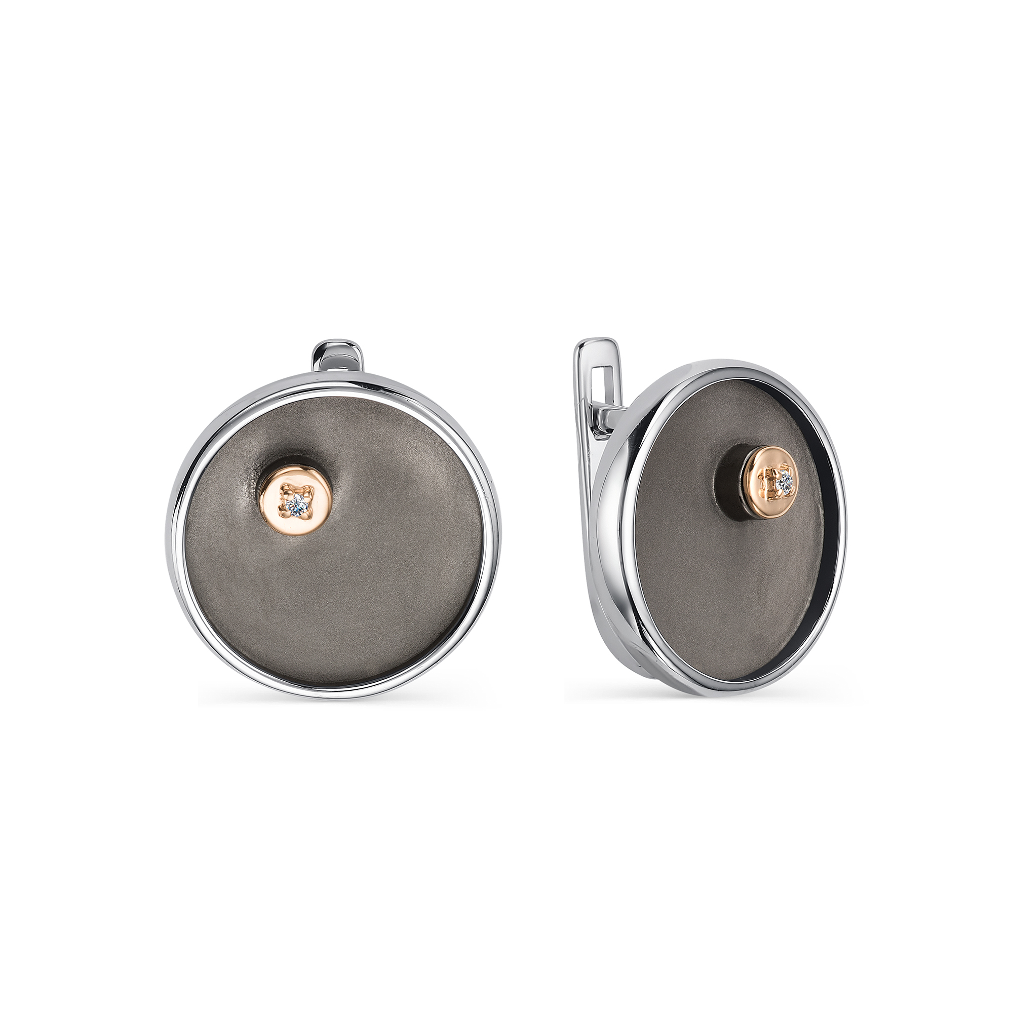 

Серьги из серебра с бриллиантом 02-2159/000Б-00 АЛЬКОР, 02-2159/000Б-00