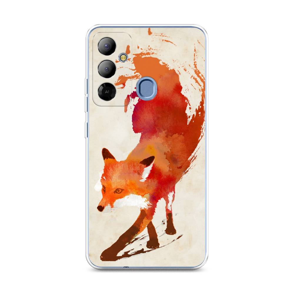 

Чехол Awog на Tecno Pop 6 Go "Лиса", Оранжевый, 302950-10