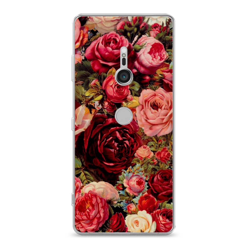 

Чехол Awog "Розы винтажные" для Sony Xperia XZ3, 53650-8