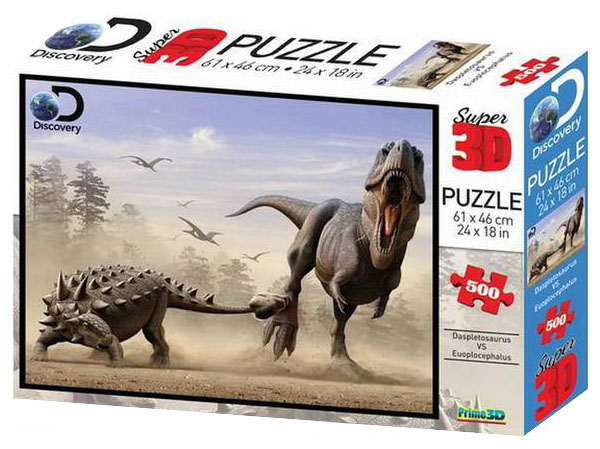 

Пазл Prime 3D динозавр 500 деталей