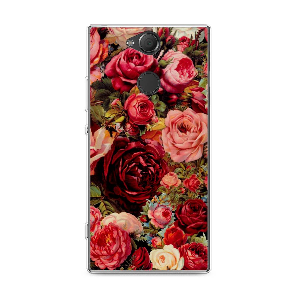 

Чехол Awog "Розы винтажные" для Sony Xperia XA2 Plus, 53550-8