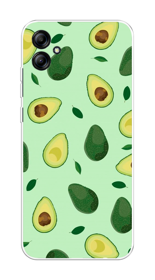 

Чехол на Samsung Galaxy A04e/A042 "Blue avocado", Коричневый;зеленый, 2107650-1