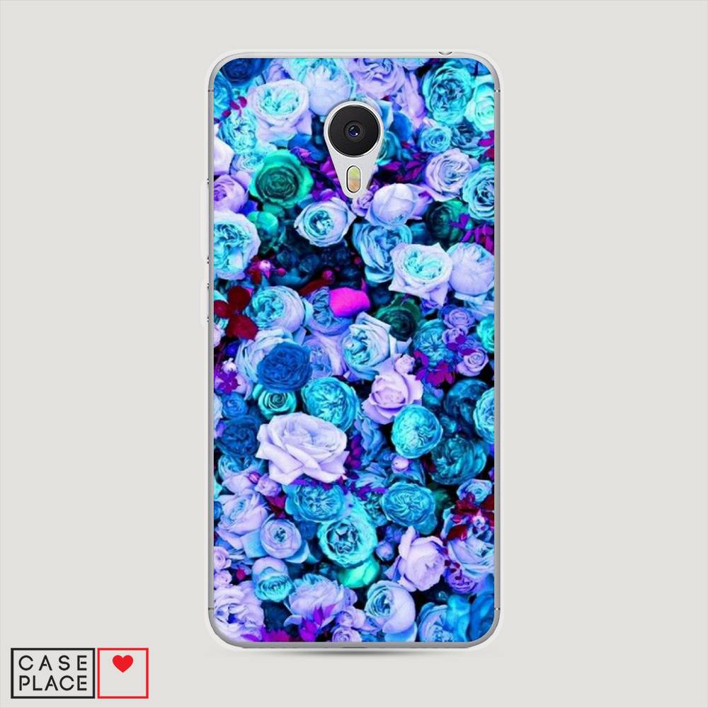 

Чехол на Meizu M3 Цветочный ковер, Фиолетовый, 70350-2