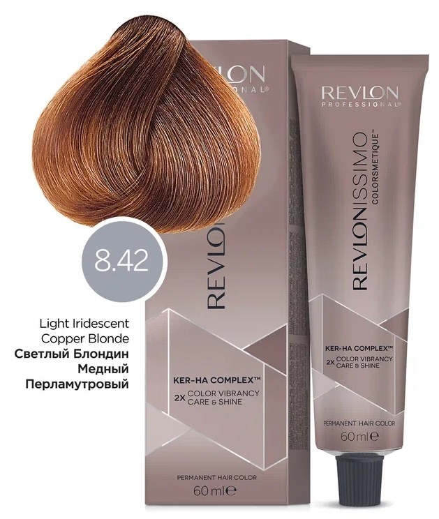 

Краска для волос Revlon Rcs High Coverage 8-42 Медовый Светлый Блондин 60мл