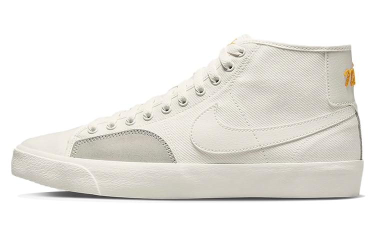 

Кеды унисекс Nike SB BLZR Court Mid Premium белые 37.5 EU, Белый, SB BLZR Court Mid Premium