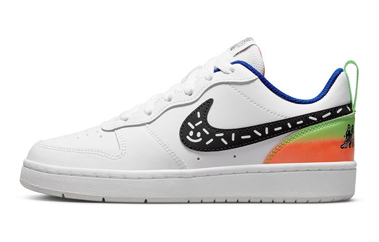 

Кеды унисекс Nike Court Borough Low 2 GS белые 36.5 EU, Белый, Court Borough Low 2 GS