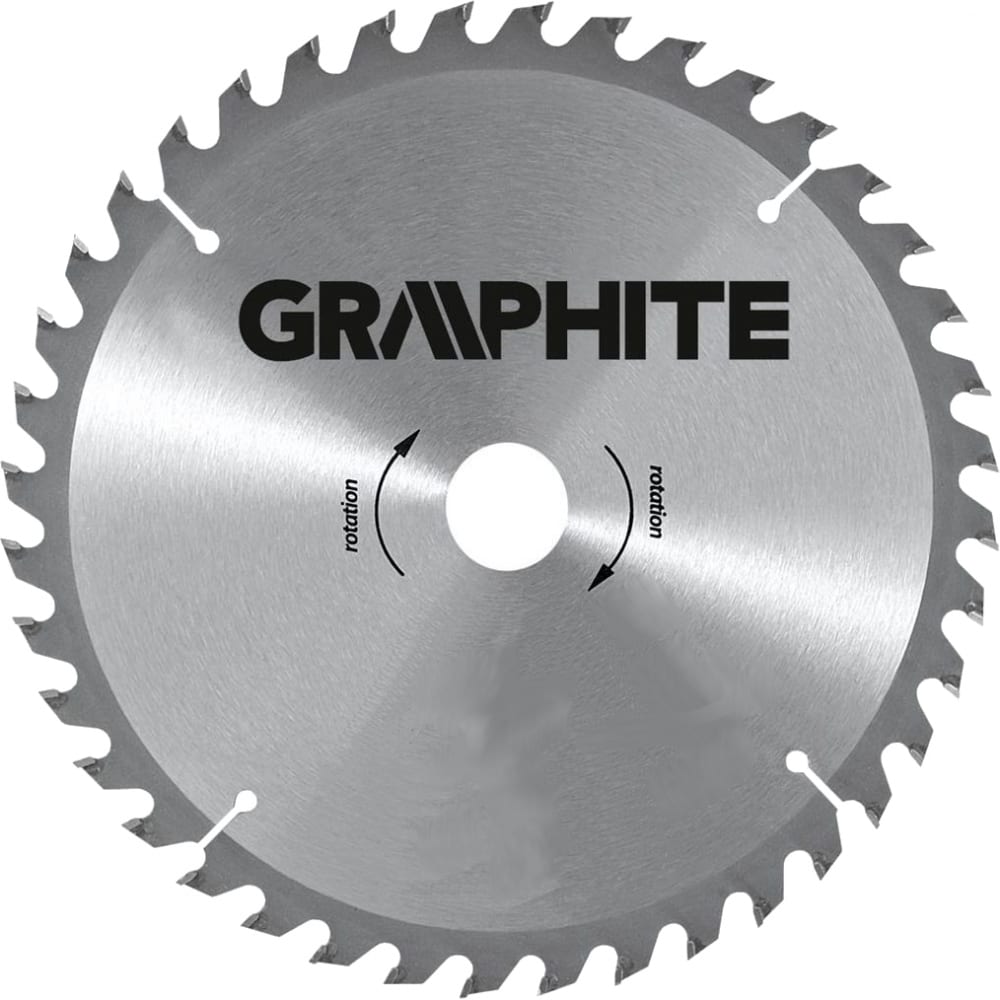 

Диск отрезной по дереву (185x30 мм; 60 зубьев) GRAPHITE 55H601